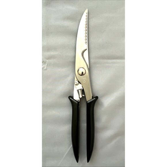 Zwei Ochsen Model 1245 Locking Poultry Shears Scissors with Spring Excellent - Picture 3 of 6